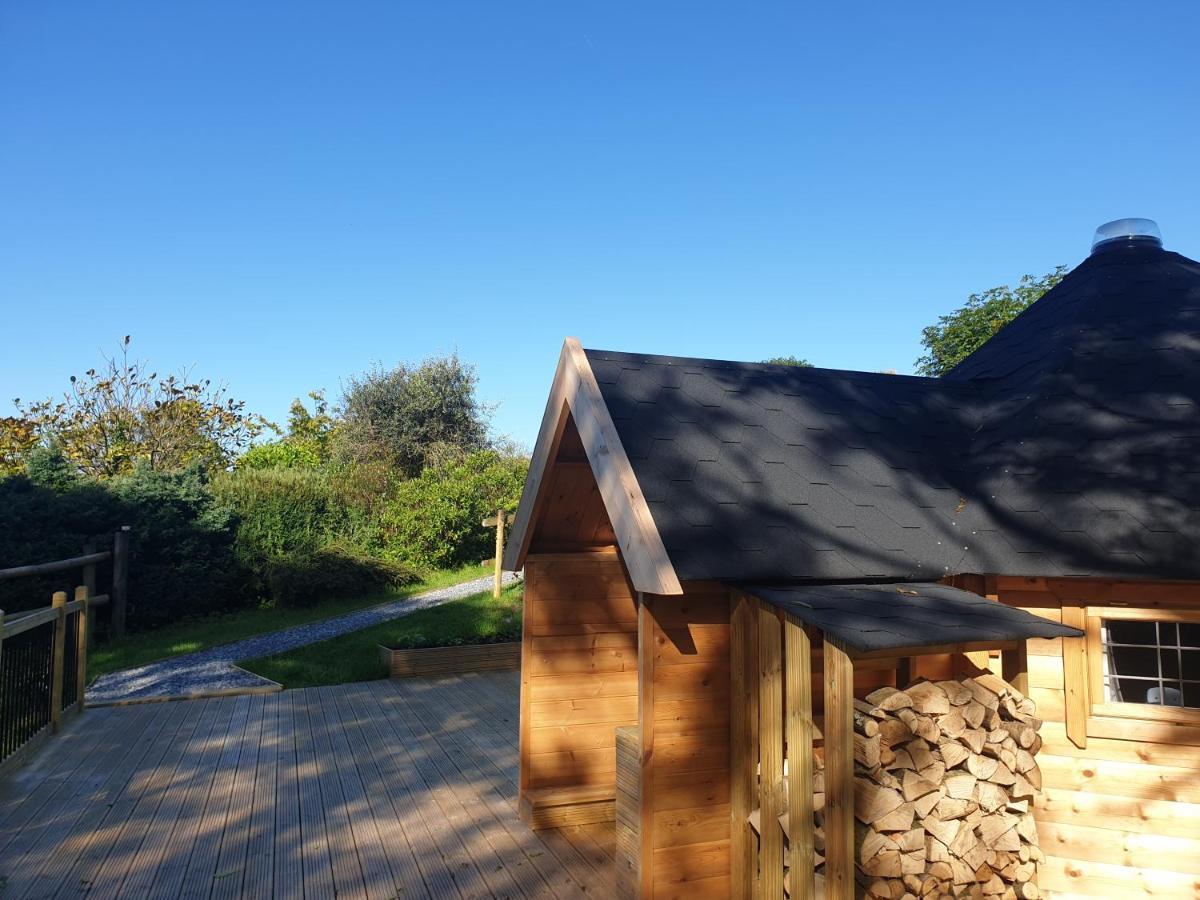 The Hive - Unique Log Cabin With Wood Burning Stove Ludchurch Exterior foto